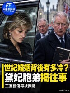 黛安娜王妃逝世近30年　胞弟新書再掀王室舊傷　白金漢宮罕見反駁