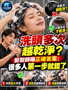 洗頭不是越多次越乾淨！髮型師曝正確洗法　「這一步」很多人一開始就做錯